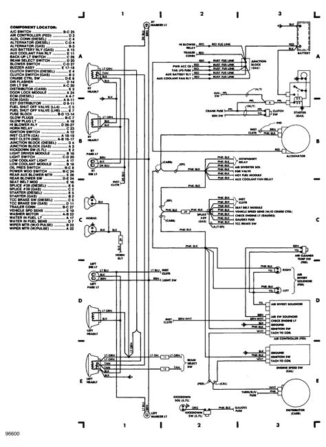 1998 chevy 3500 van wiring diagram 